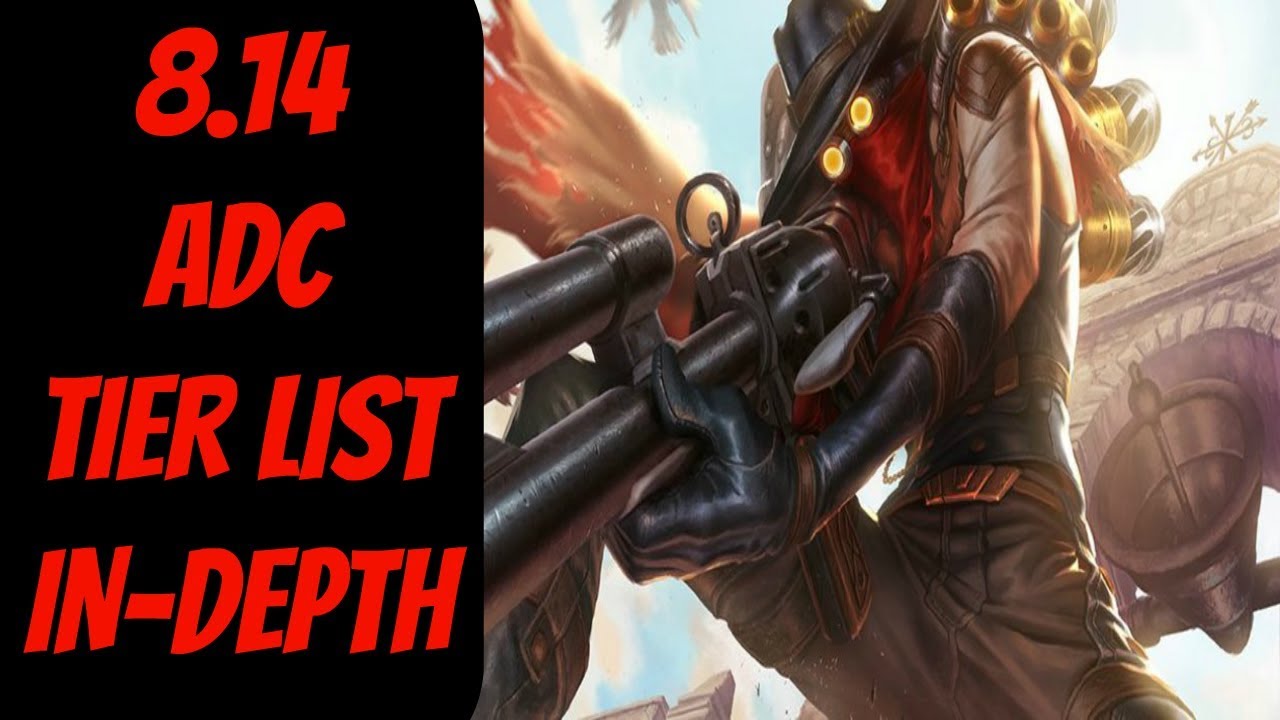 lets play a little game 8.14 ADC Tier List In-depth -- League of Legends
