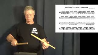 16th Note Diddle Grid Movement
