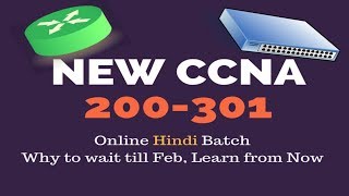 { Hindi } Live New (200-301 CCNA) | Cisco Certified Network Associate