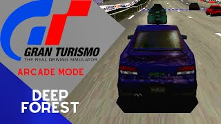 Gran Turismo (Playstation) NTSC-J Arcade Mode - Deep Forest [Hardest Mode]