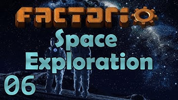 Modded Factorio 0.17 - Space Exploration - Season 3 Ep 6 - ROBOPORT!