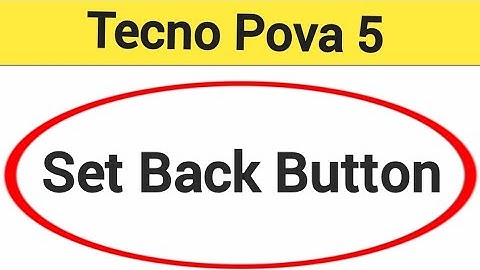 Tecno camon 20 Pro 5G me phone mein back button Kaise lagaen, how to set back button