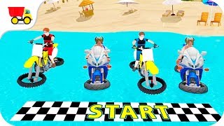 Bike Racing Games - Water Surfing Bike Race - Gameplay Android free games screenshot 4