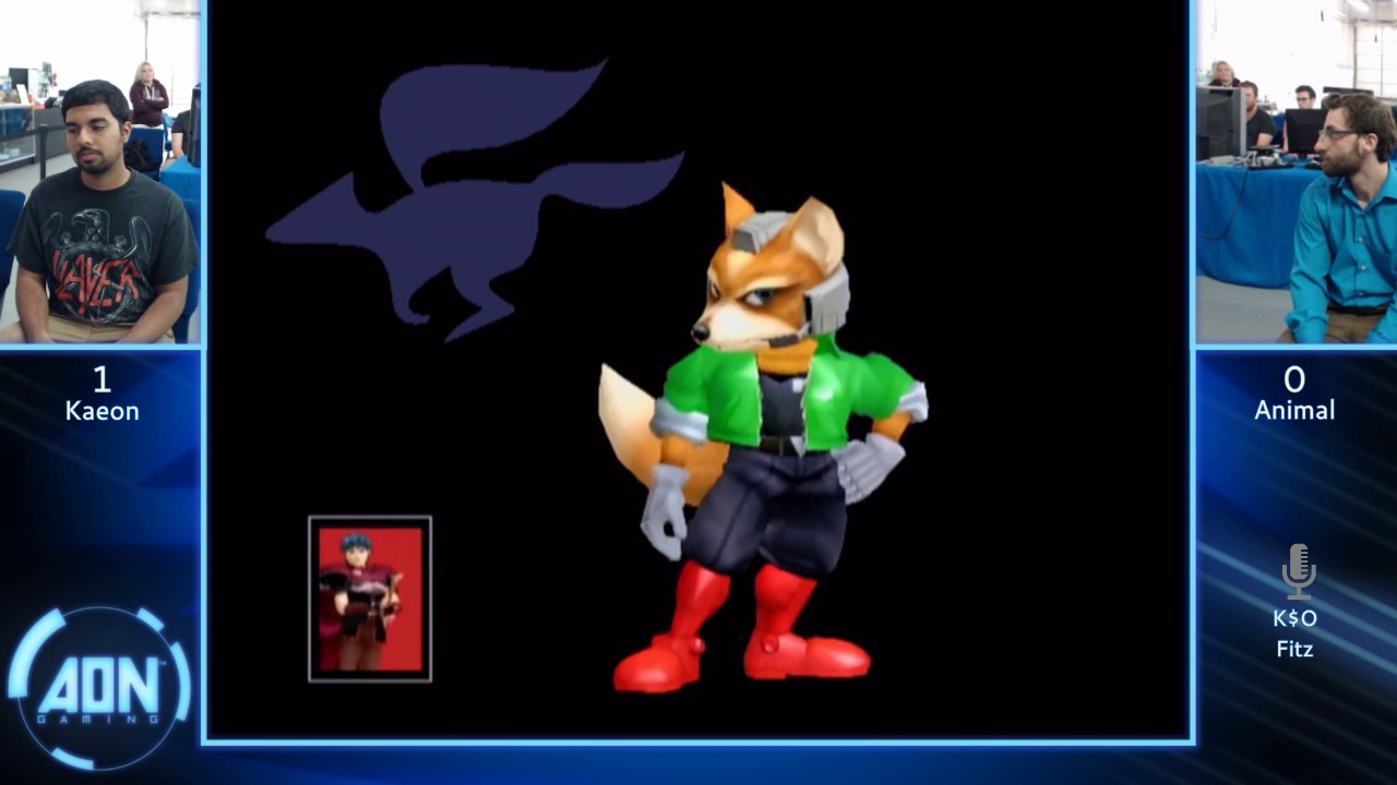 Kaeon (Red Marth) vs Animal (Fox) Winner's Semifinals AON Gaming #31 Melee Singles