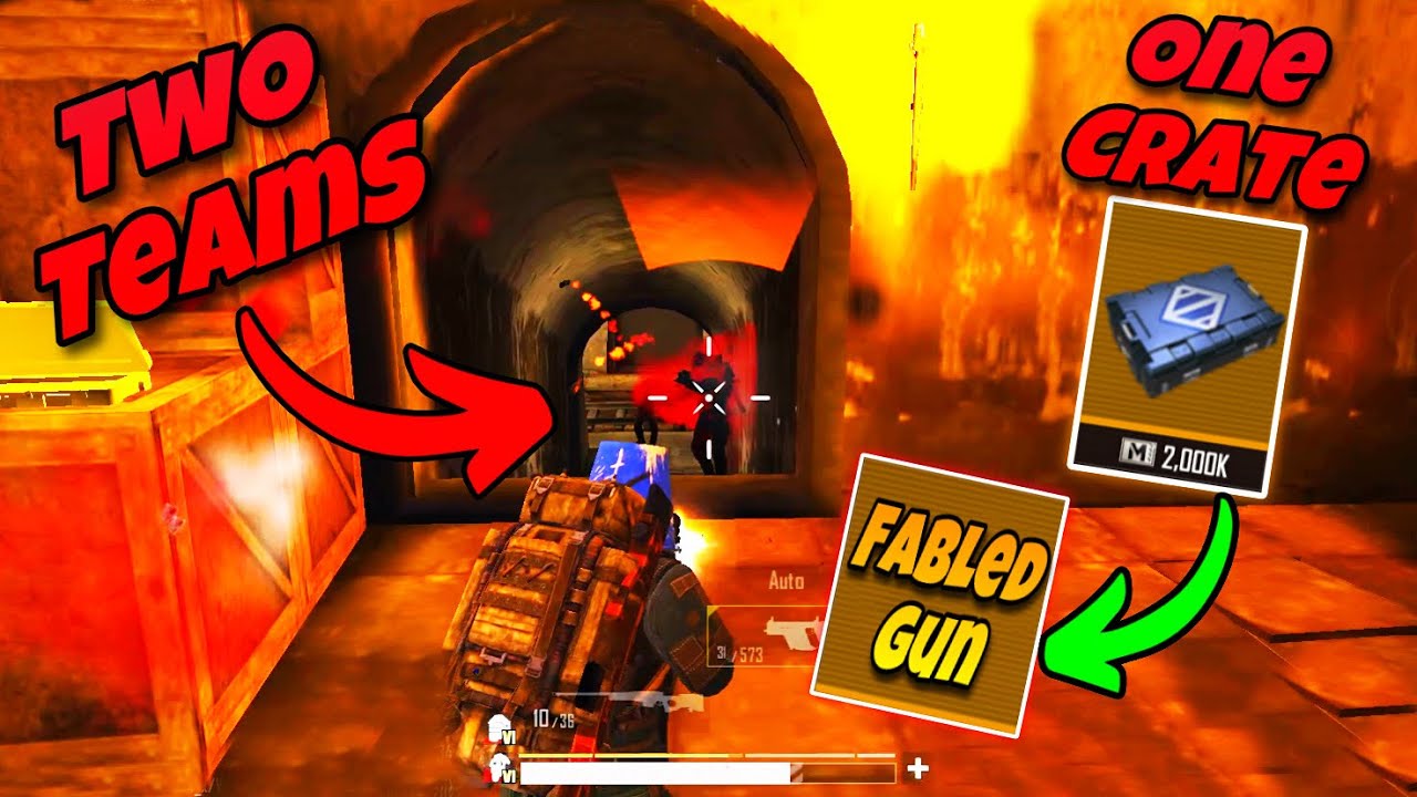 One Crate Challenge Fabled Gun Can it Save me 🥲 Metro Royale