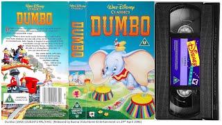 Dumbo (29th April 1996) UK VHS