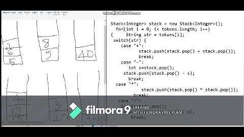 evaluation of reverse polish notation