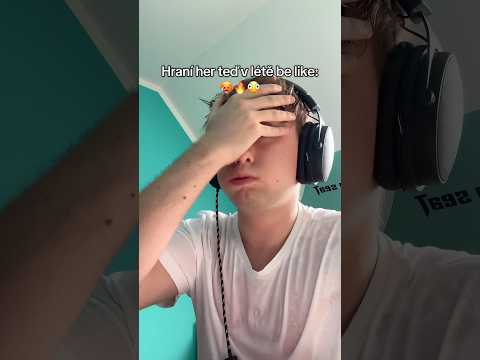 IKON NEZVLÁDÁ HORKO U HRANÍ HER ! 🥵🎮 #shorts
