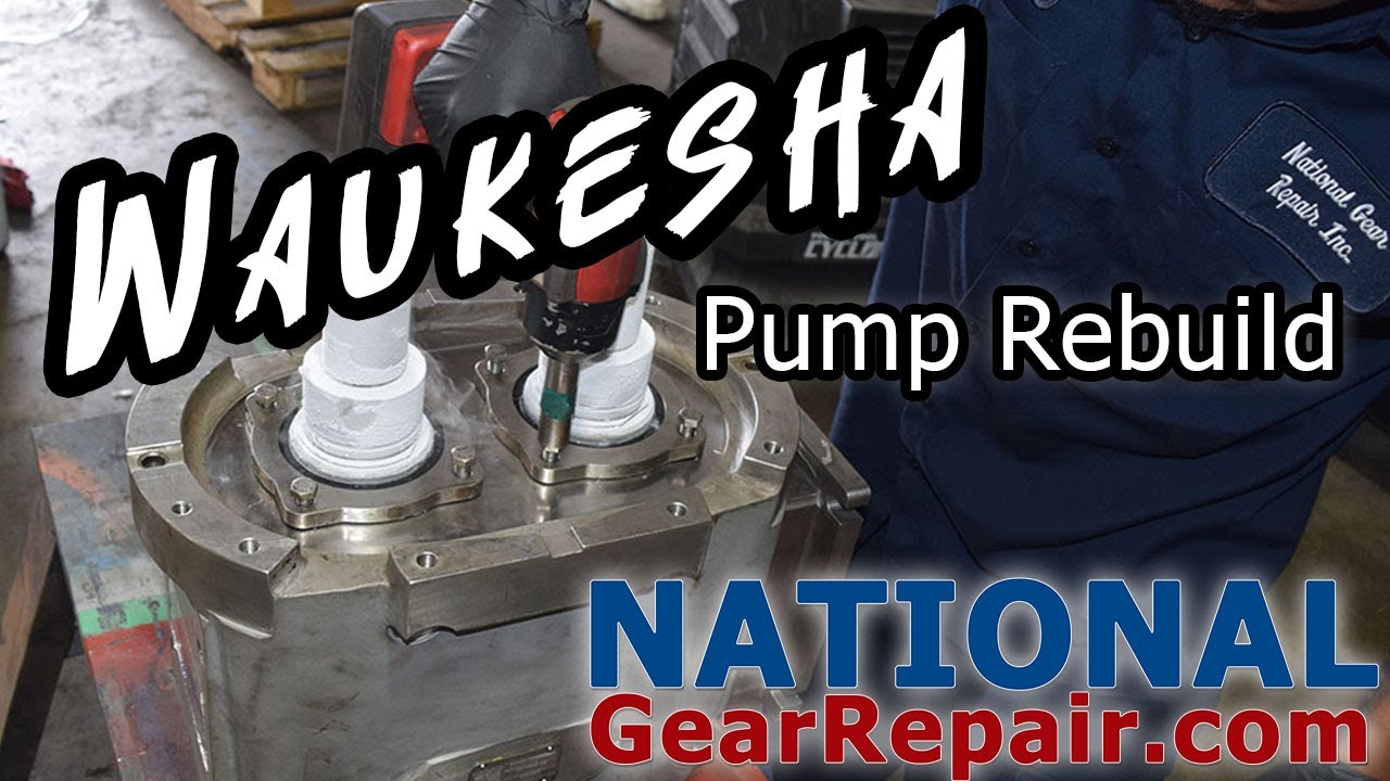 waukesha pump rebuild - YouTube