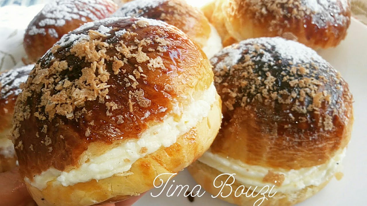 بريوش رمضان قطن بكريمة خطيييرة هه😂 حمرلي وجهي مع بابا وخاوتي أديت العلامة الكاملة 😍 brioche fourrèe