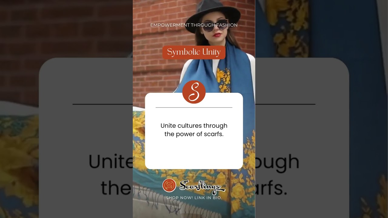 Symbolic Unity 🌎 Unite cultures through the power of scarfs exchanged as symbols of unity and fr