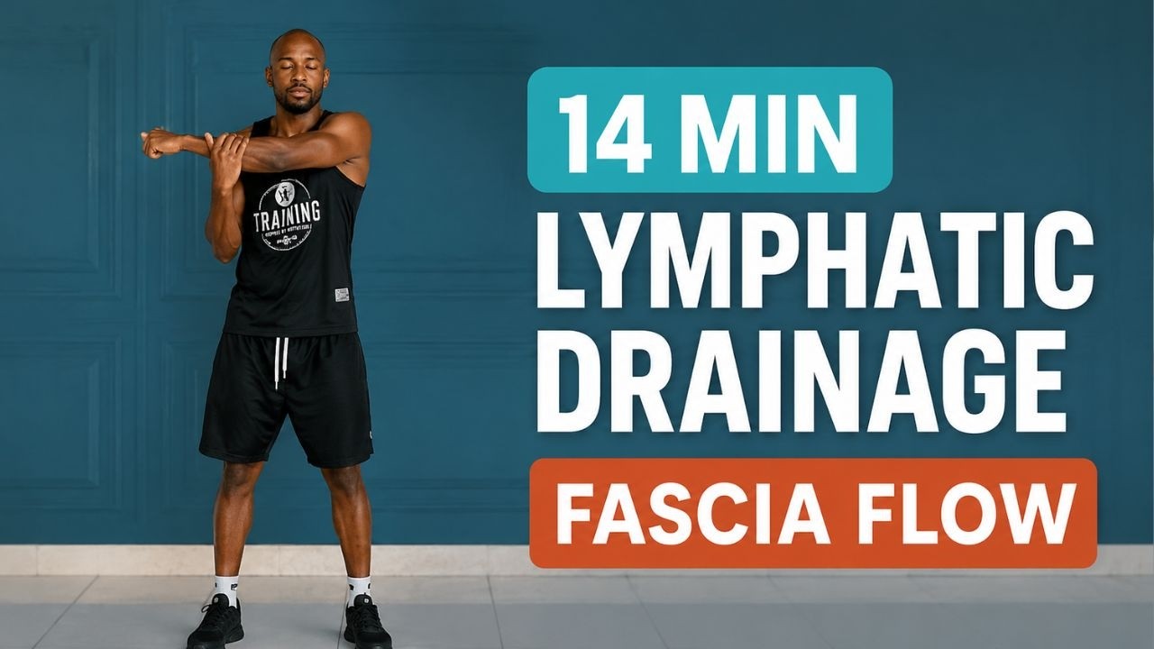 14 Min Lymphatic Drainage | Standing Routine For Vitality in 2 Weeks