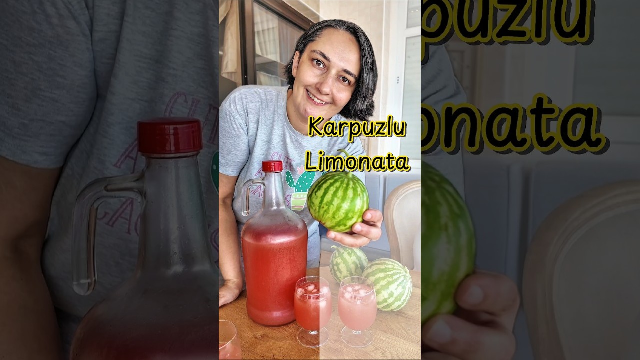 Karpuzlu Limonata Tarifi 🍋🍉