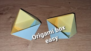 Origami Box Super Leichtes Tutorial