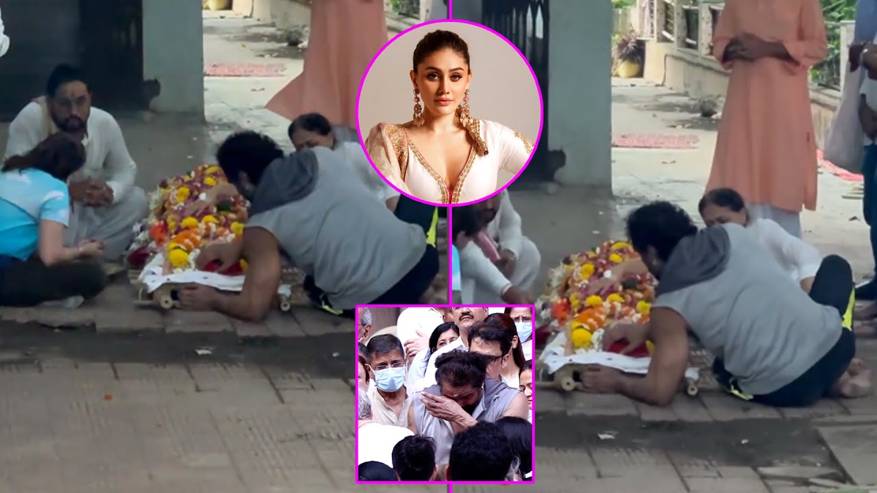 Parag Tyagi Kisses Late Wife Shefali One Last Time