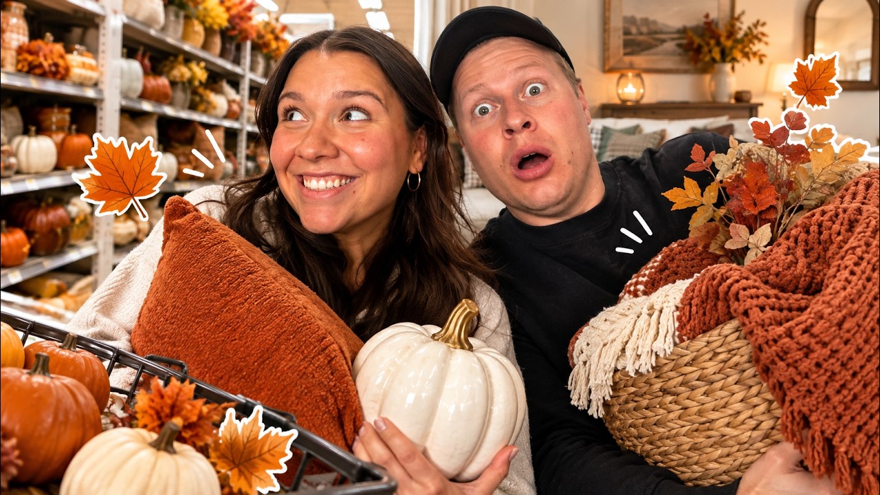 ON MAGASINE ET DÉCORE LA MAISON POUR L’AUTOMNE 🍂