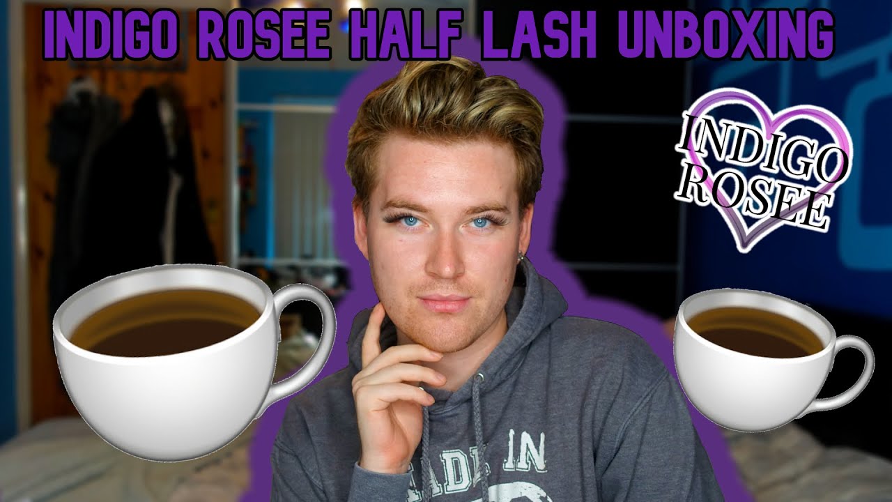 Indigo Rosee Half Lash Unboxing! (Espresso & Mocha) | Face Mask Friday | RandomJosh