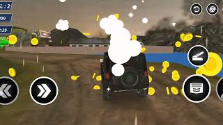 NEW BLACK MAHINDRA THAR GAME || DOLLAR SONG THAR OFFROAD GAMEPLAY OF THAR IN VILLAGE ||