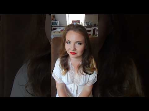 Свадебный макияж Красные губы Визажист Катюшка Лазаренко