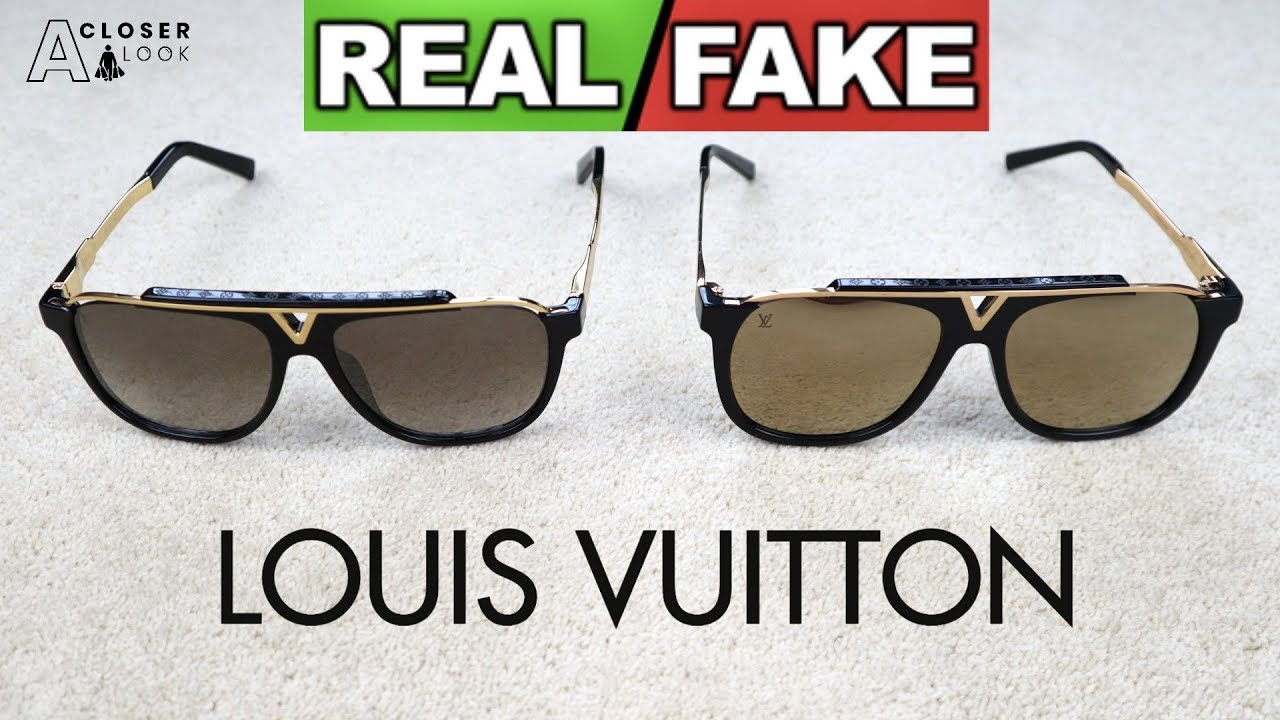 Louis Vuitton Black Gold Z0350W Evidence Square Sunglasses - My Luxury  Bargain South Africa