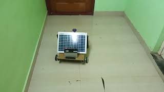 Solar Grass cutter #arduino #esp32project #electronic #schoolprojects #robotics