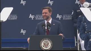 JD Vance full graduation speech at Air Force Academy, addresses Iran war, AI and future
