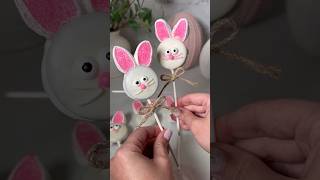 Bunny Oreos 🐰🎀 #easter #easterbunny #easyrecipe #oreo