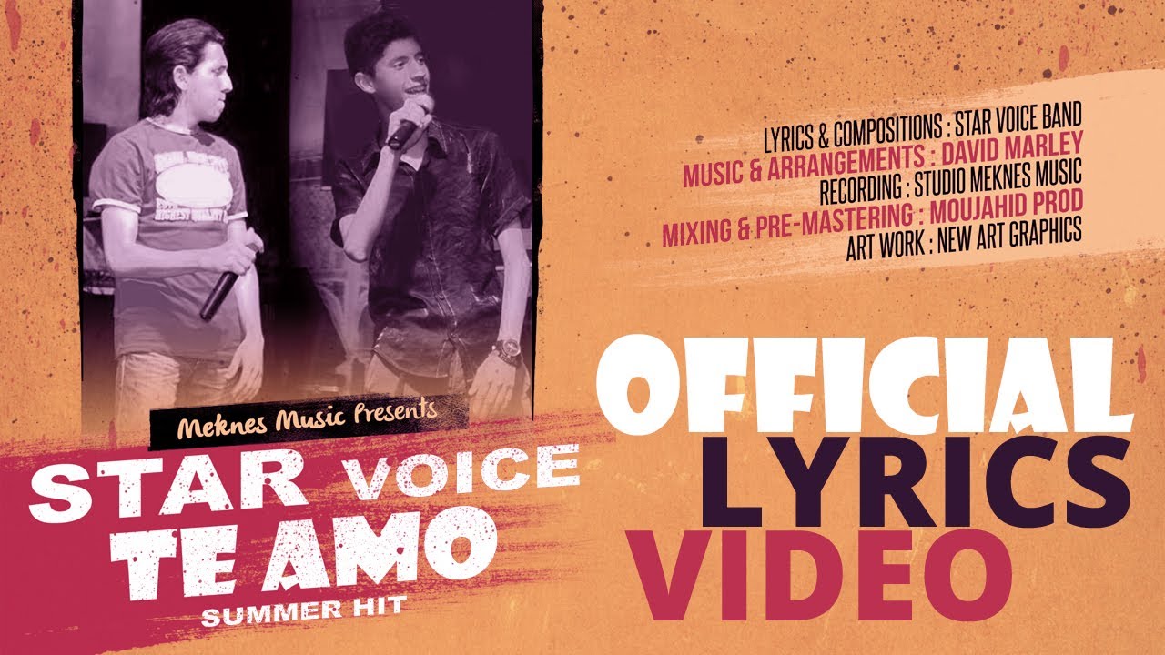 Star Voice Te Amo (Official Lyrics Video) 2013. YouTube