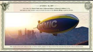 GTA V Atomic Blimp Tutorial | GTA V Pre-Order Bonus!