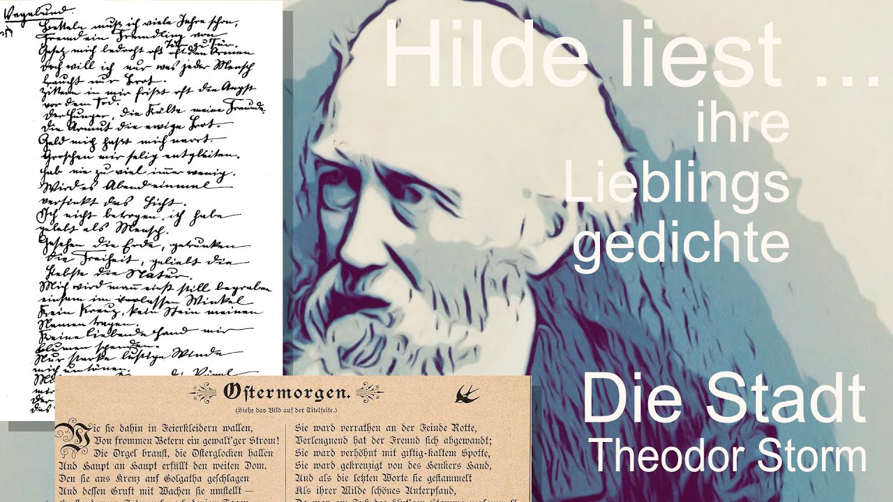 Gedichte * Die Stadt * Theodor Storm YouTube Gedichte * Die Stadt * Theodor Storm YouTube
