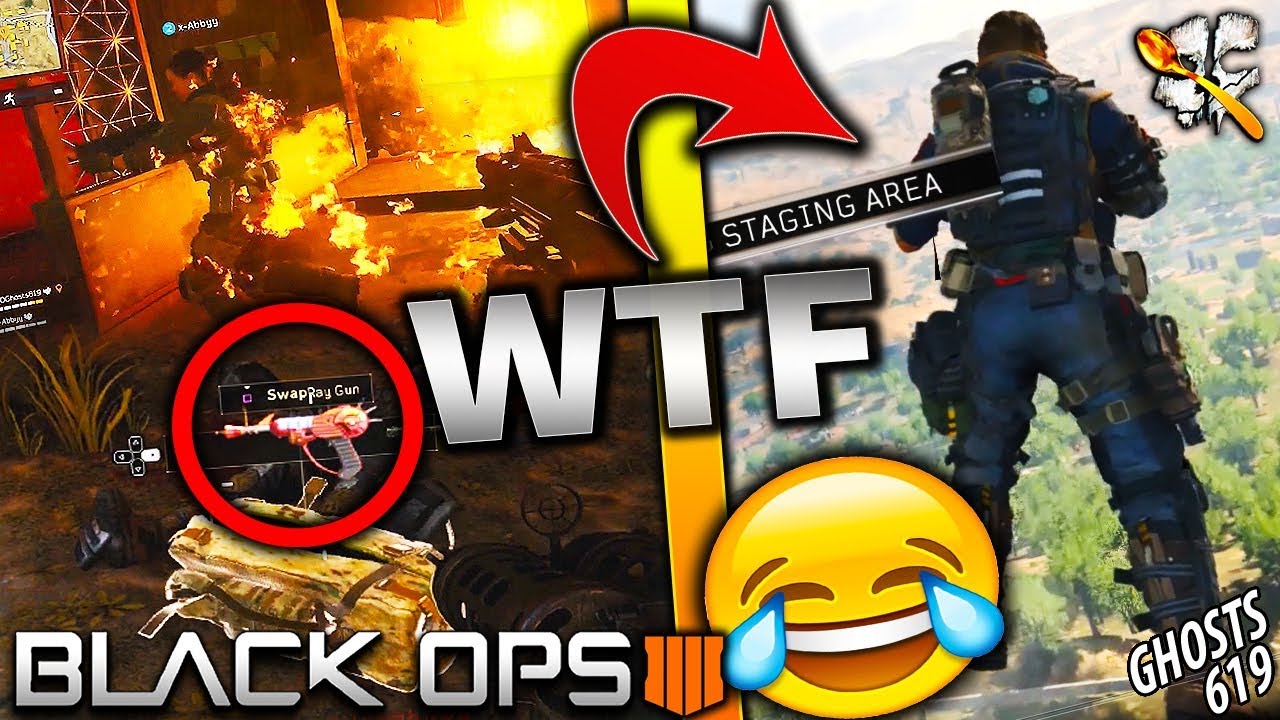 Blackout FAILS and FUNNY Moments! BO4 Blackout Battle Royale