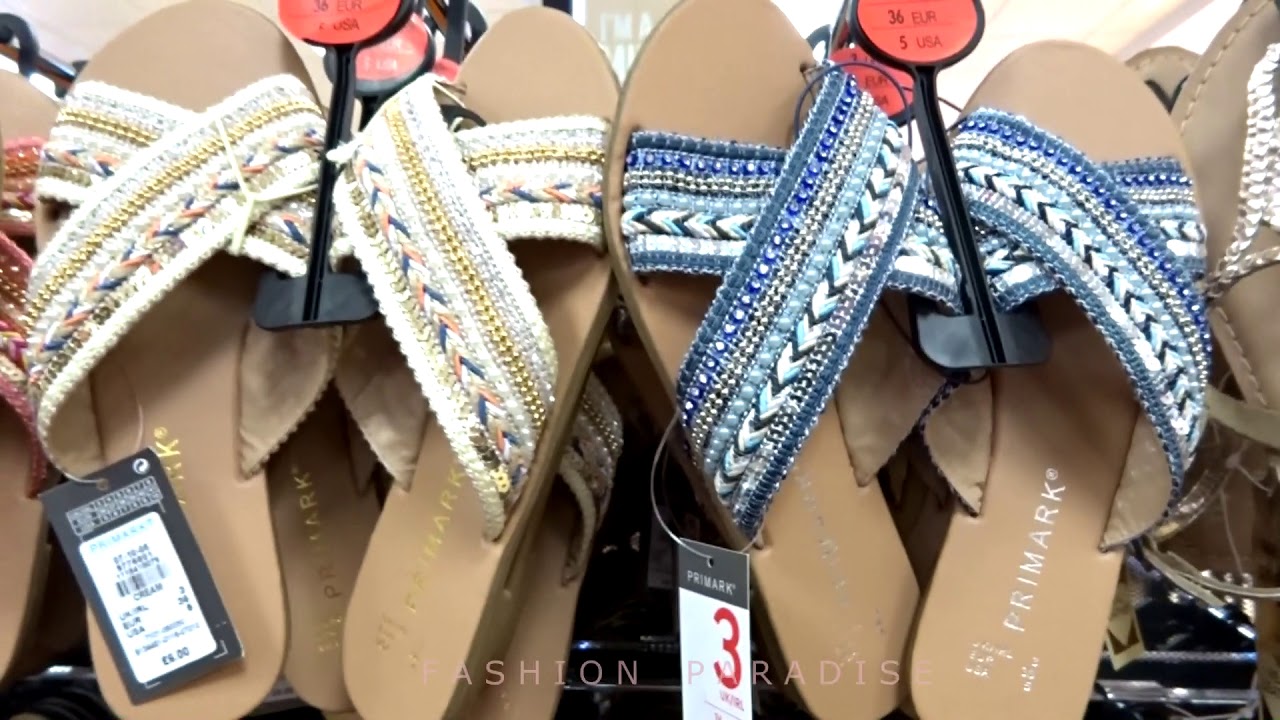 Primark UK | Ladies | Flip Flops | Sandals Shoes | Spring Summer | March 2018 | Walkthrough HD ...