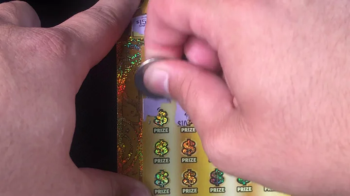 $50 golden riches ticket! texas lottery scratch off!