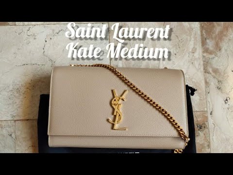 Saint Laurent Kate Medium in Powder Review 