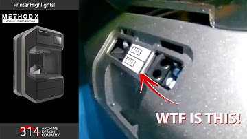 MakerBot METHOD X Tutorial - Using Aux Port & Non-MakerBot Materials