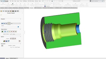 CAMWorks Turning Tutorial - 9 ID Threading
