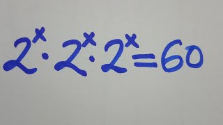 Germany | Can you solve ?| Olympiad Math Exponential Problem