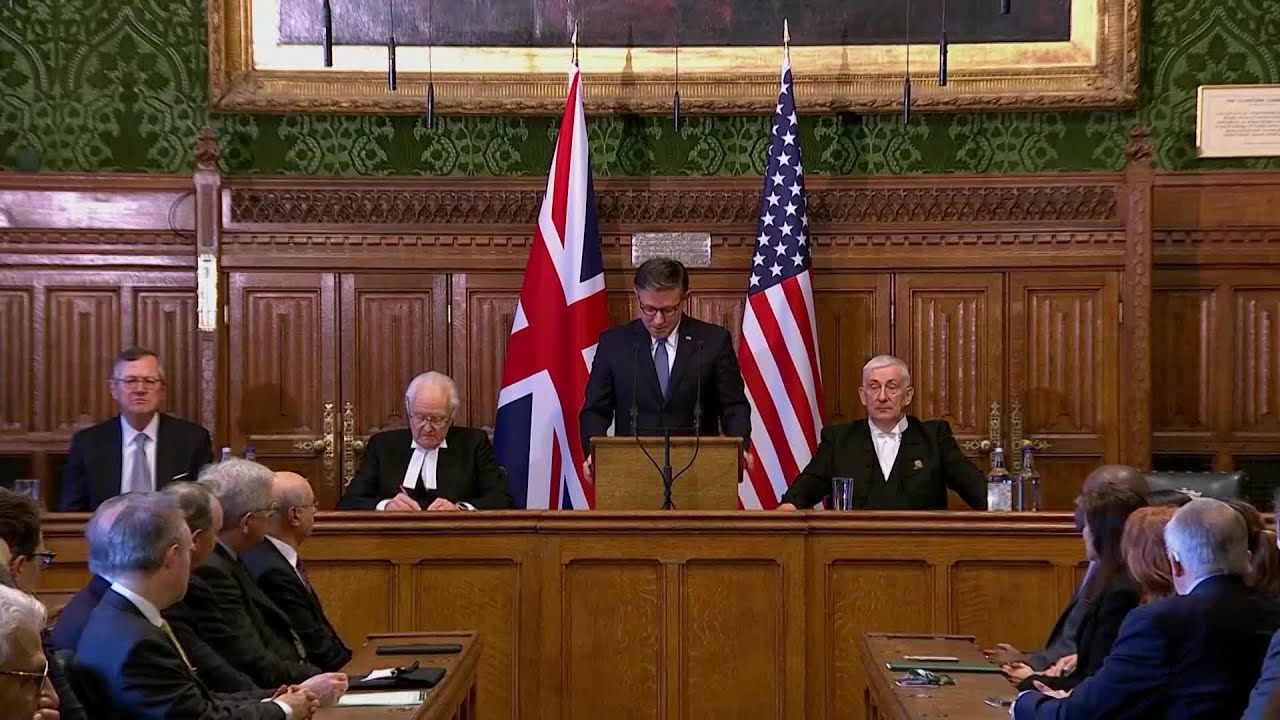 Mike Johnson Sees UK Visit as Chance to 'Calm the Waters'