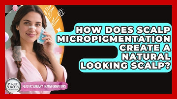 How Does Scalp Micropigmentation Create A Natural Looking Scalp? - Plastic Surgery Transformations