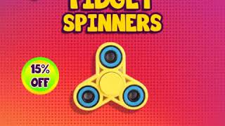 The Widest Collection Of Fidget Spinners In Town