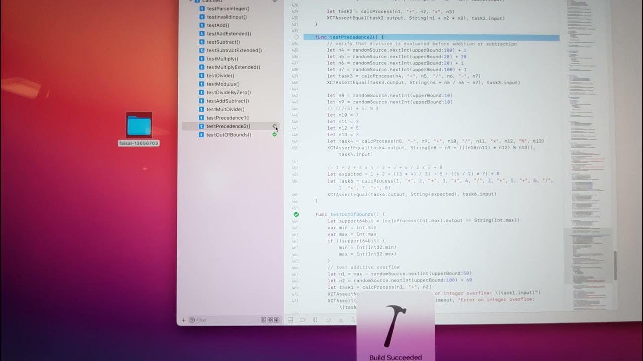 swift command line calculator test YouTube