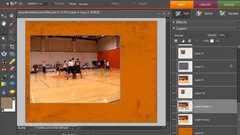Digital Scrapbooking: Vellum Frame Over Photo Tutorial