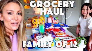 What We Eat in a Week | Family of 12 | Grocery Haul