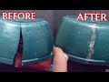 How to repair a broken plastic bucket and save some money