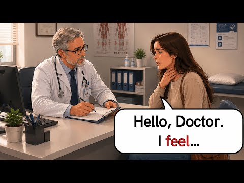 English Conversation Practice | At the Doctor, Renting an Apartment & Planning a Holiday