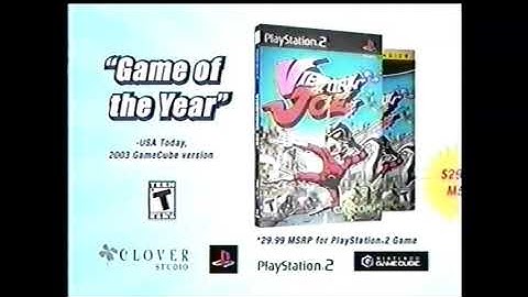 Viewtiful Joe TV Commercial for GameCube & PS2 - NGC - 2003
