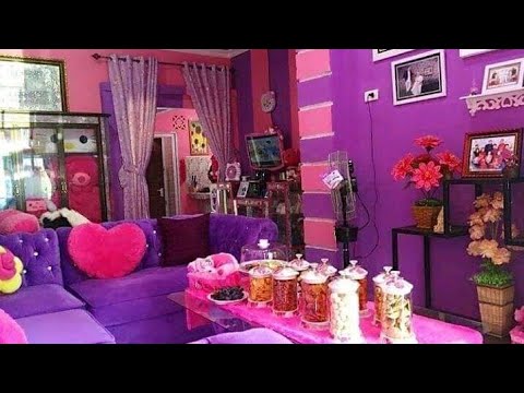  inspirasi rumah kekinian Perpaduan  Warna  Ungu  dan  Pink 