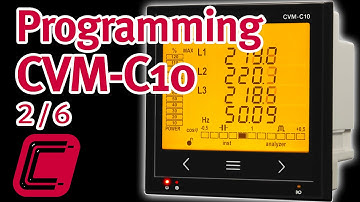 Programming CVM-C10: Activate harmonics display