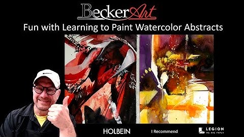 How to Paint Abstract Watercolor Art | Easy Techniques for Stunning Results | Paint-a-long