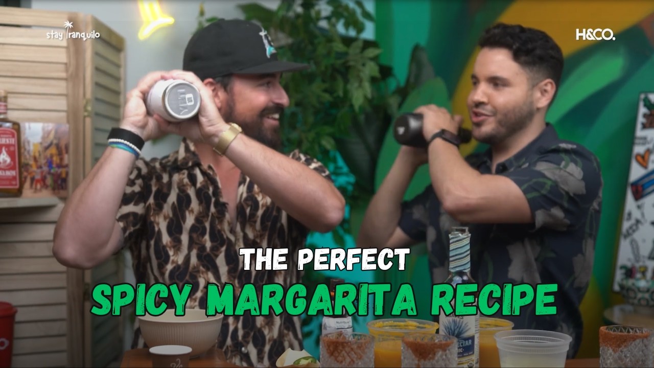 The Perfect Spicy Mezcal Margarita w/ Chef Chris Valdes 🍹